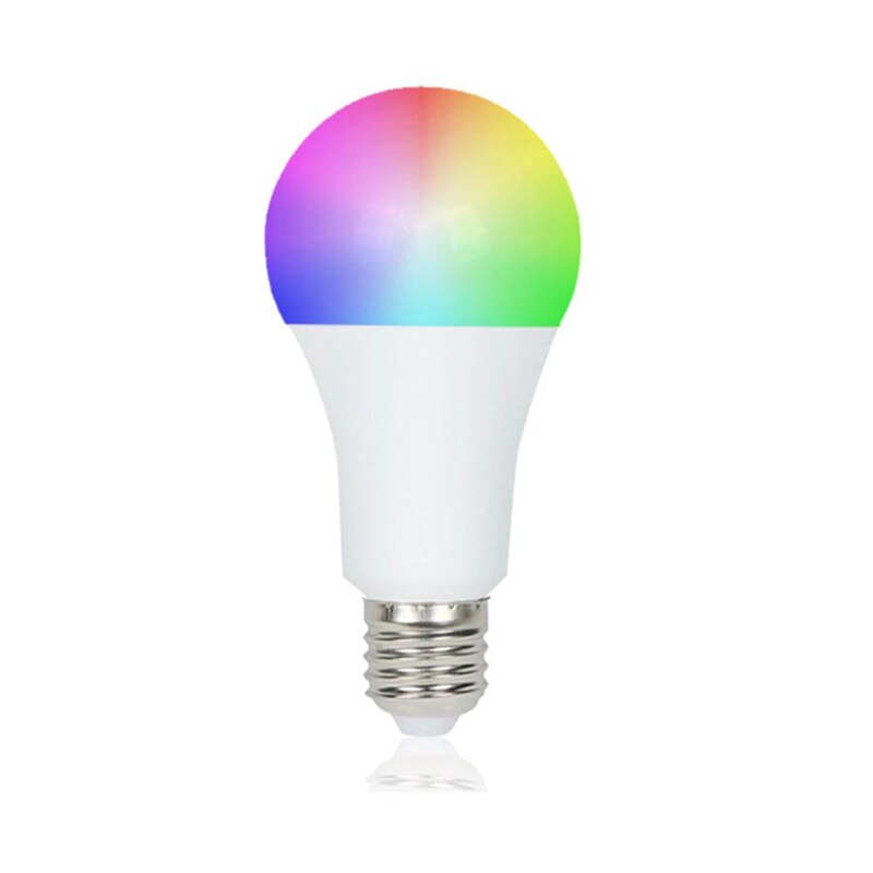 Wifi Smart Bulb Alexa Voice Control Dimming Color Graffiti Compatible With App Control Google Home Light