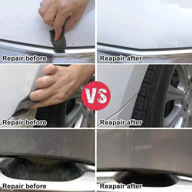 Nano Auto Krassen Verwijderen Doek, Multifunctionele Auto Kras Reparatie Kit, Eenvoudig Te Repareren Verf Krassen, en Licht Krassen
