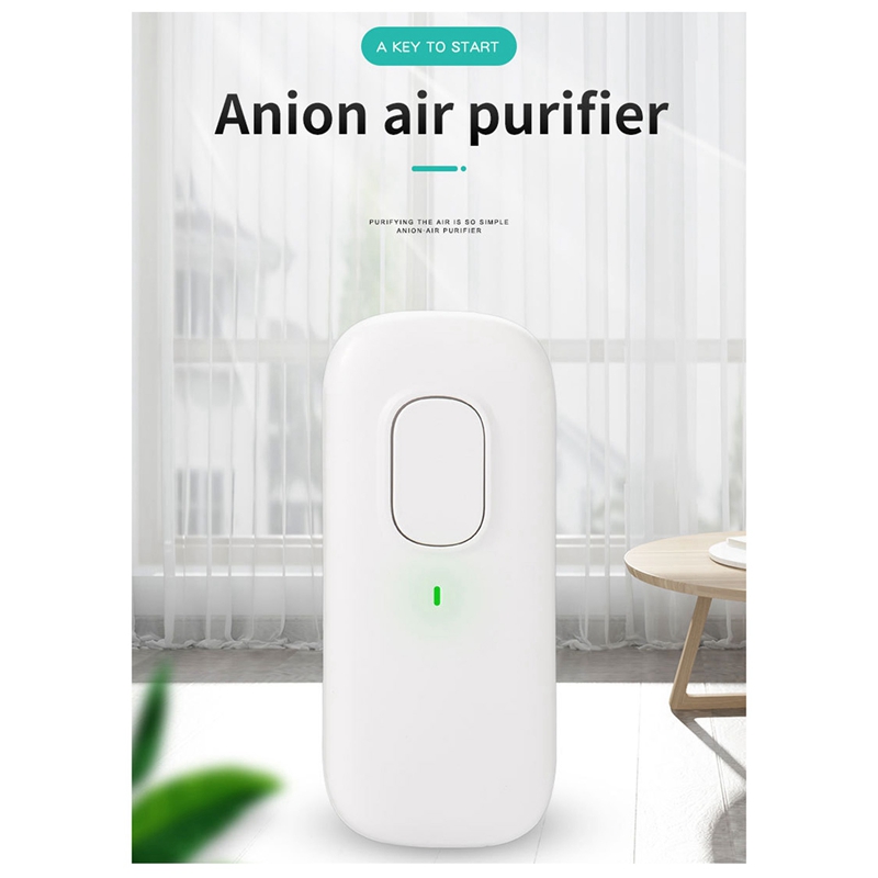 Negative Ion Generator Pluggable Air Purifier with Highest Output - Up to 35 Million Negative Ions/Sec EU Plug