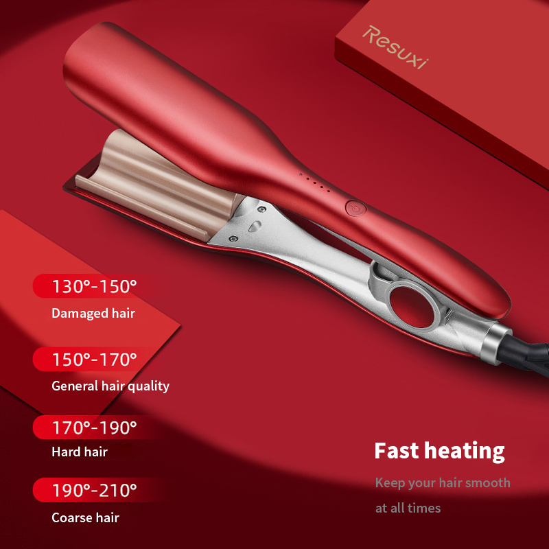 Rotolo di uova ferro arricciacapelli professionale triplo barilotto parrucchiere Waver bigodino strumento per lo Styling in ceramica per le donne