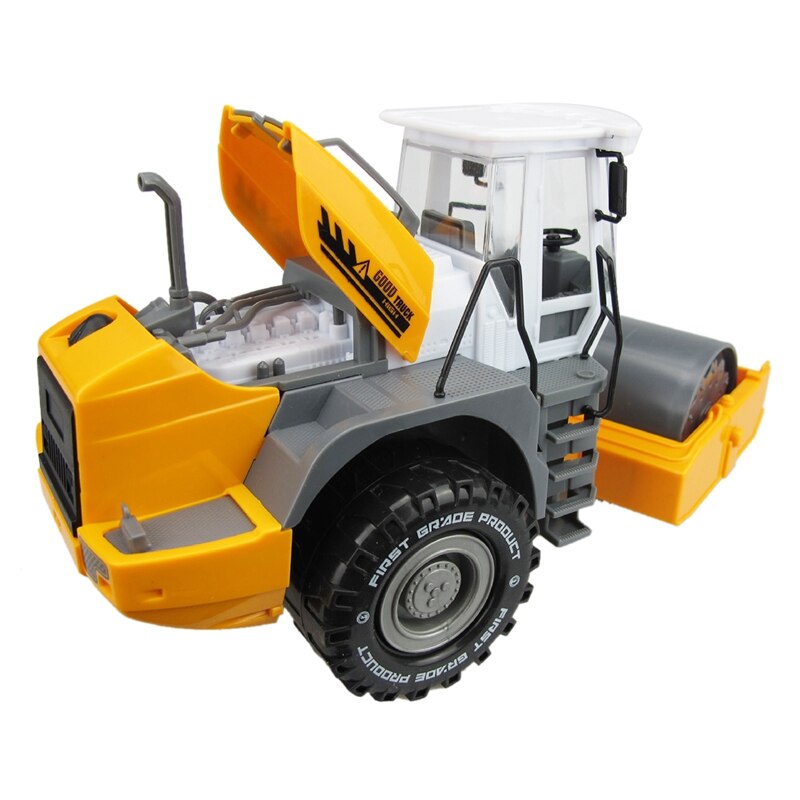 Reibung Angetrieben Dampfwalze Lkw Bau Spielzeug, Trägheit Reparatur Auto Spielzeug, Ingenieurwesen Fahrzeug, spielzeug für freundlicher 2-6 Jahre alt,