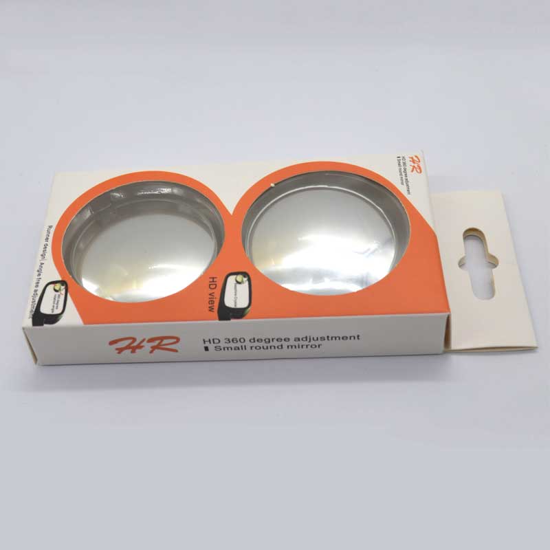 Miroir convexe bâton clair voiture rétroviseur sécurité grand Angle Angle Angle Angle mort miroir Parking rond convexe Auto extérieur accessoire