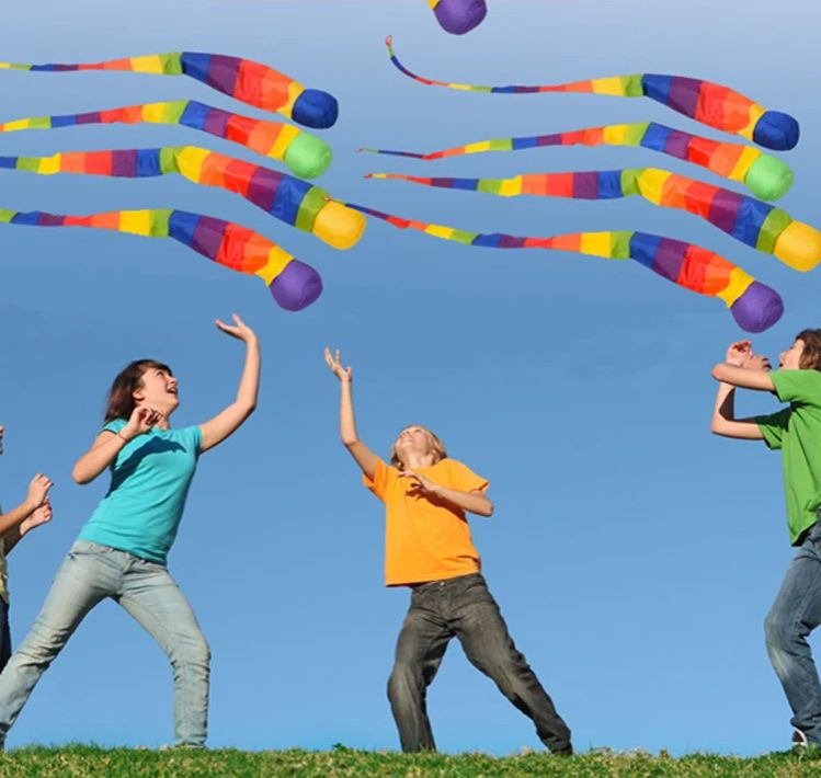 Palla meteora bambini che lanciano sacchi di sabbia nastro colorato palla morbida resistente al vento integrazione sensoriale attrezzatura per l'allenamento all'aperto