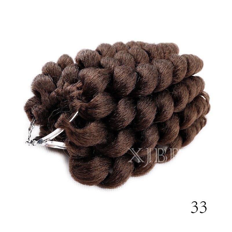 Xjbb ombre fläta hår hoppande troll curl jamaicansk studsa virka hår jumbo fläta syntetiskt fläta hår för kvinnor: 33