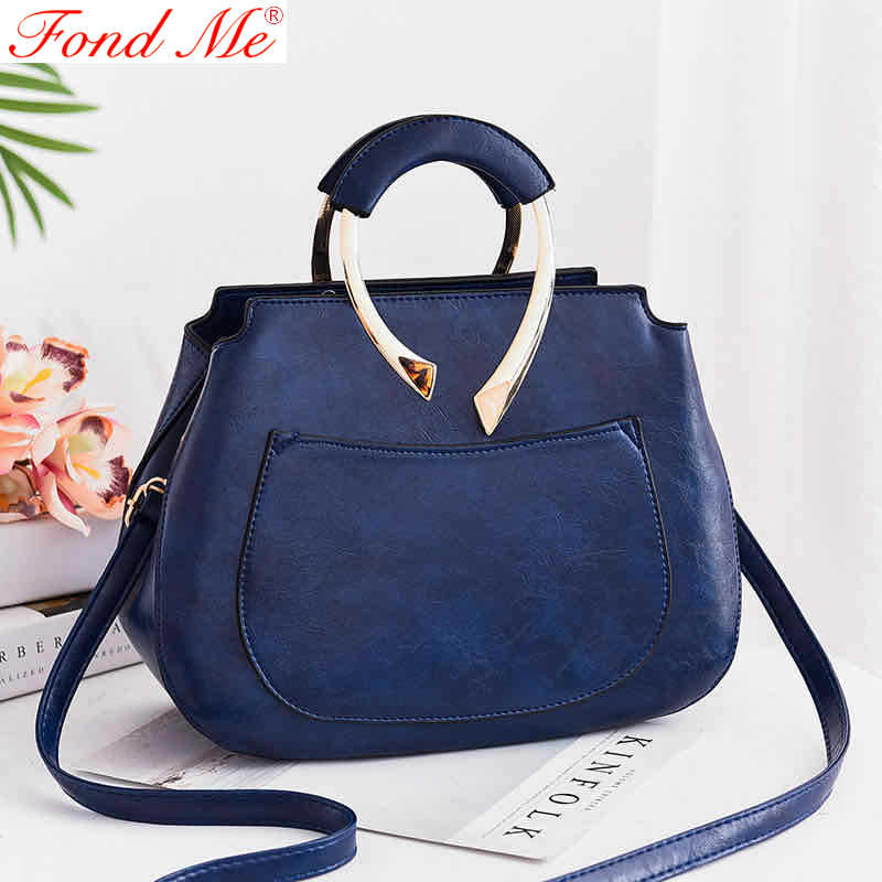 Sac bandoulière Portable nouvelle: Bleu