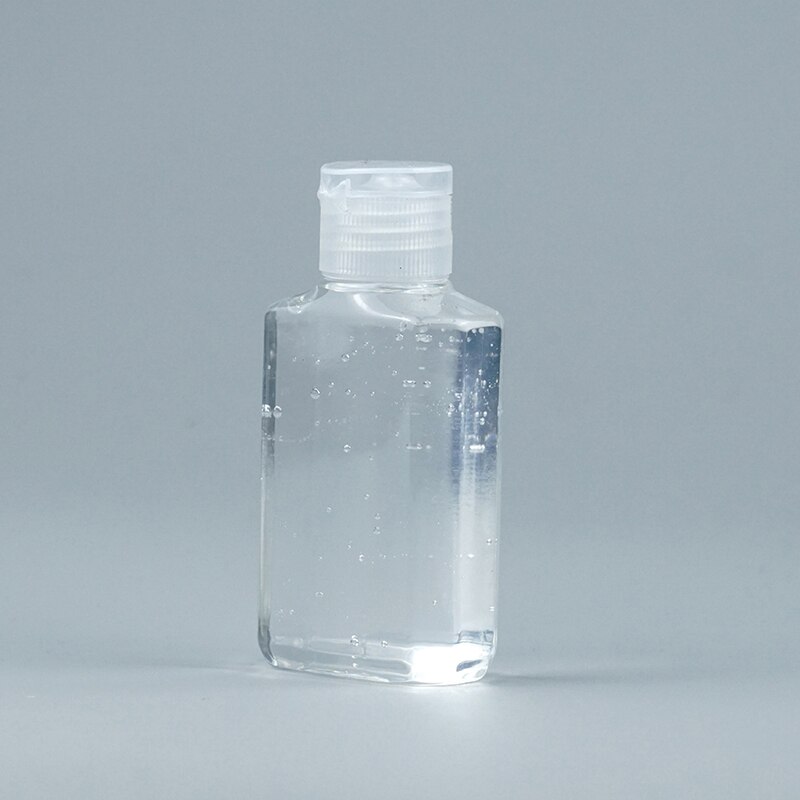 Empty Transparent Plastic Pack Clamshell Water Bottle Refillable Bottle Transparent Empty Bottles Cosmetic Jar