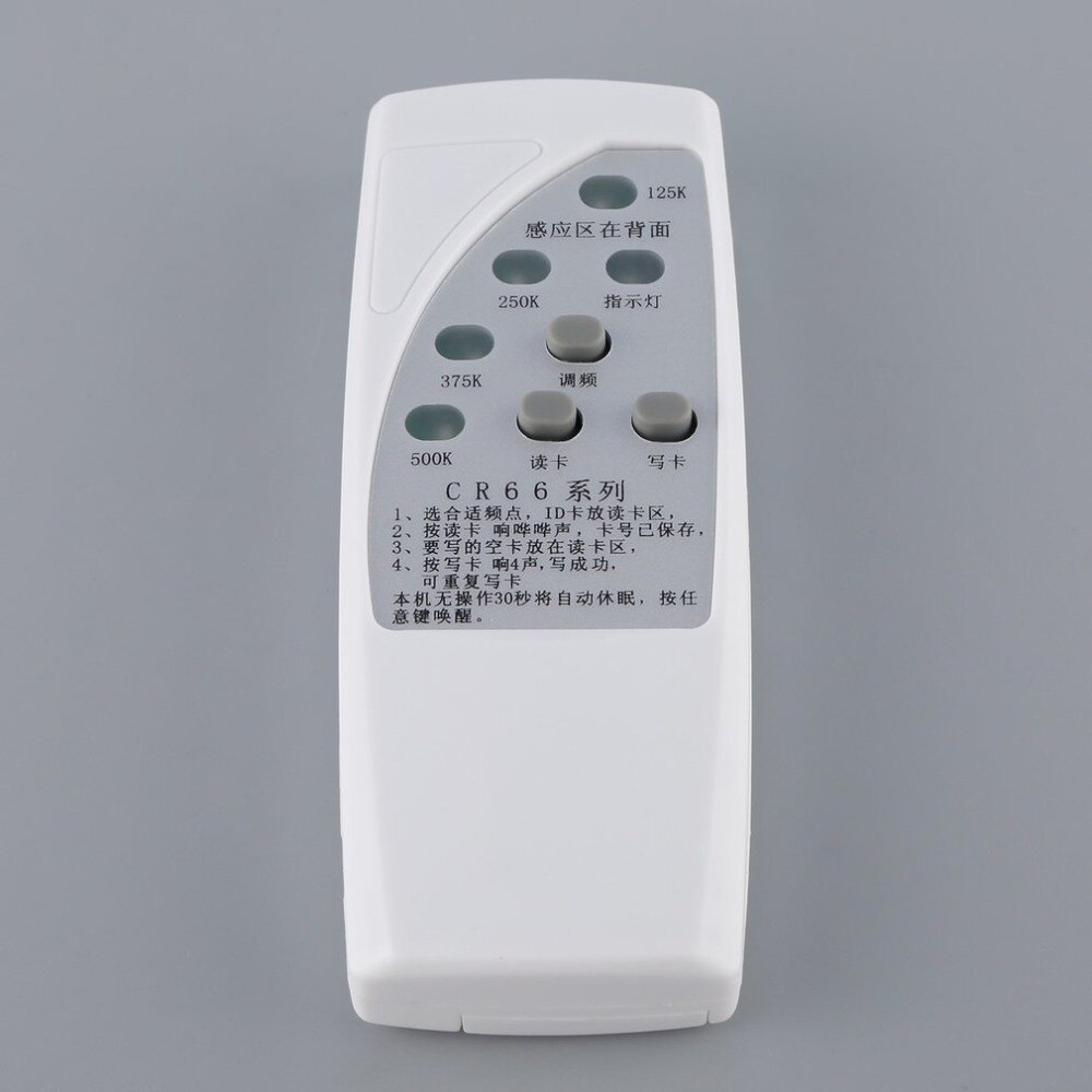 Handheld RFID ID Card 125K/250K/375K CR66 Duplicator Programmer Reader Writer 3 Buttons Copier Duplicator With Light Indicator