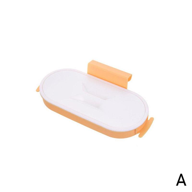 Kitchen Garbage Bag Racks Rubbish Bag Holder Cupboard Waste Bin Hanging Racks Trash Storage Rack Portable Cleaning Tools: A