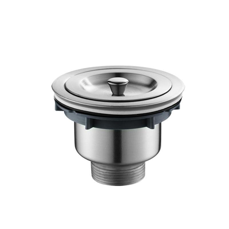 Aanrecht Rvs Afdruiprek Afval Zeef Water Badkamer Supply Mand Voor Keuken Sink Plug Mand Tank U1V9: Default Title