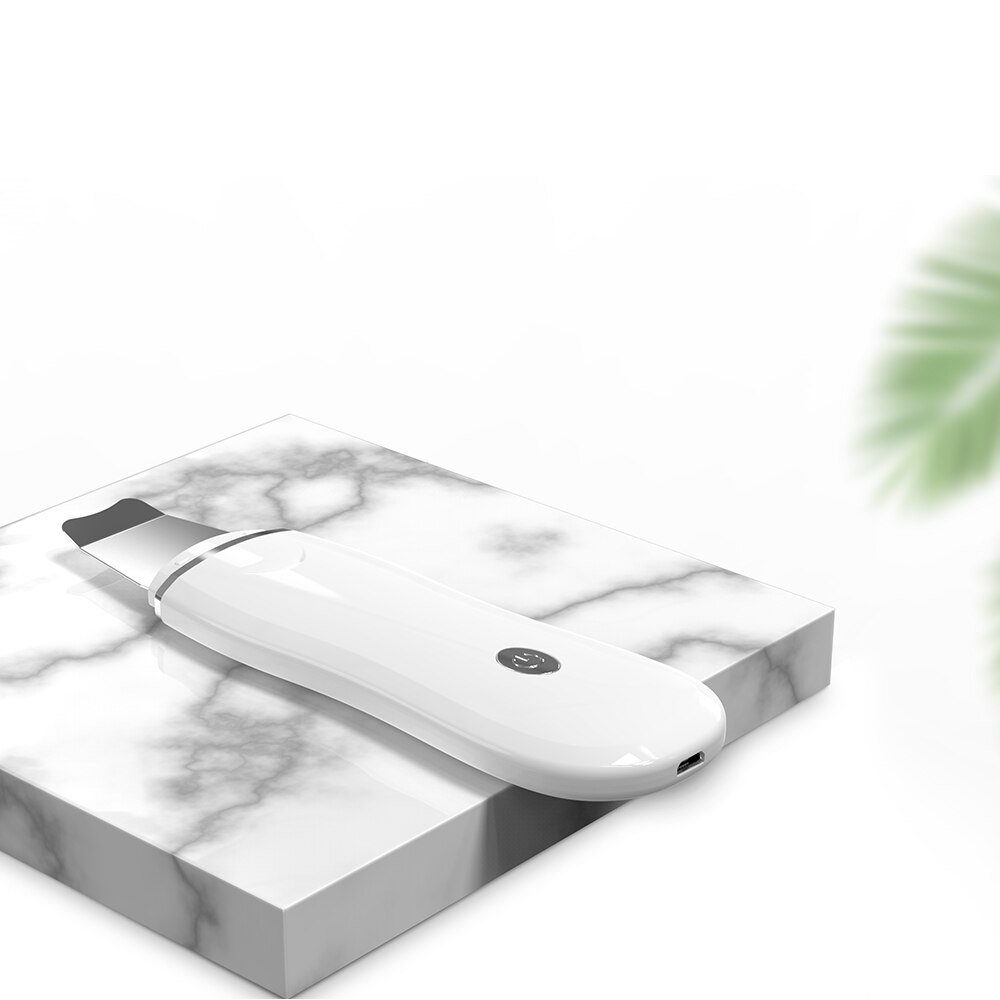 Rechargeable Ultrasonic Face Skin Scrubber Facial Cleaner Peeling Facial Blackhead Removal Pimples Pore Black Spot Cleaner Tool