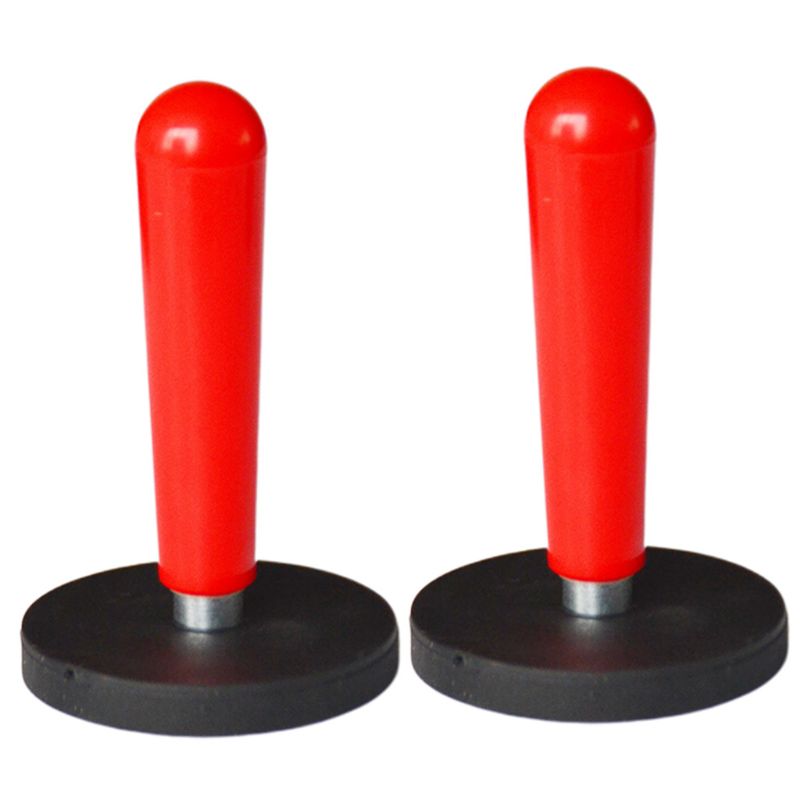 2 PCS Car Wrap Gripper Strong Magnetic Holder Wrapping Vinyl Film Install Tool: Red
