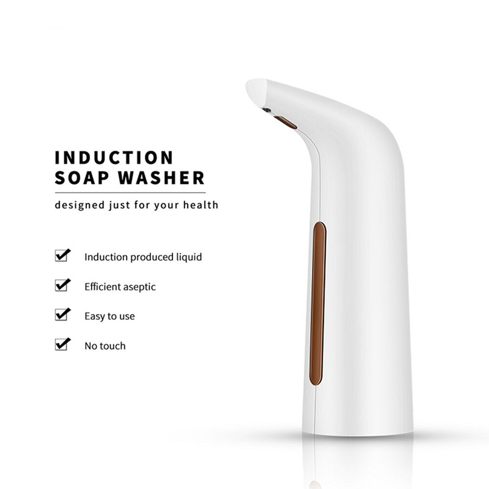 Soap Dispenser 400ml Automatic Smart Sensor Liquid for Bathroom Kitchen Hand Free Automatic Soap Dispenser