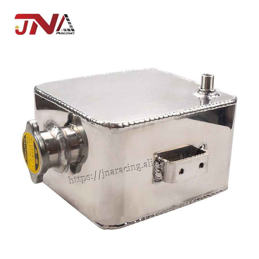 2.5L Aluminum Coolant Overflow Tank Reservoir For universal car Breather Tank Bottle