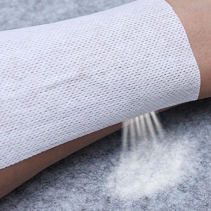 1 rollo de cinta de fijación de vendaje adhesivo para heridas, transparente, resistente al agua