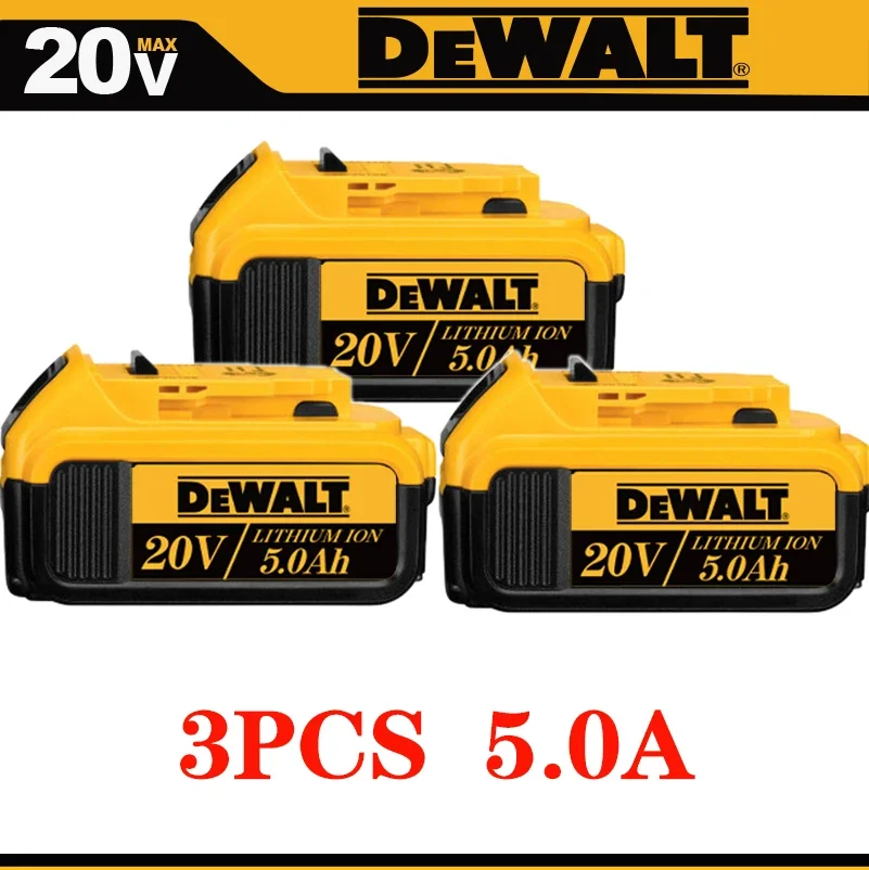 100% DEWALT originele 18V, 6.0AH, DCB115, DCB118 acculader, snel opladen, lithiumbatterij, gereedschapsbatterij