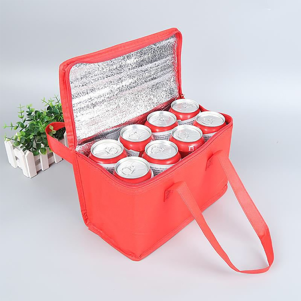 Bärbara värmeisolerade kylväskor stor utomhus camping lunch bento box resor bbq måltid dryck zip pack picknick tillbehör