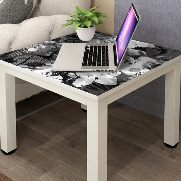 DIY Vinly Tropical Flower Triangle Tile Tablecloth Cantact Paper Waterproof Self Adhesive Table Stickers For Kitchen Dining Room: 015