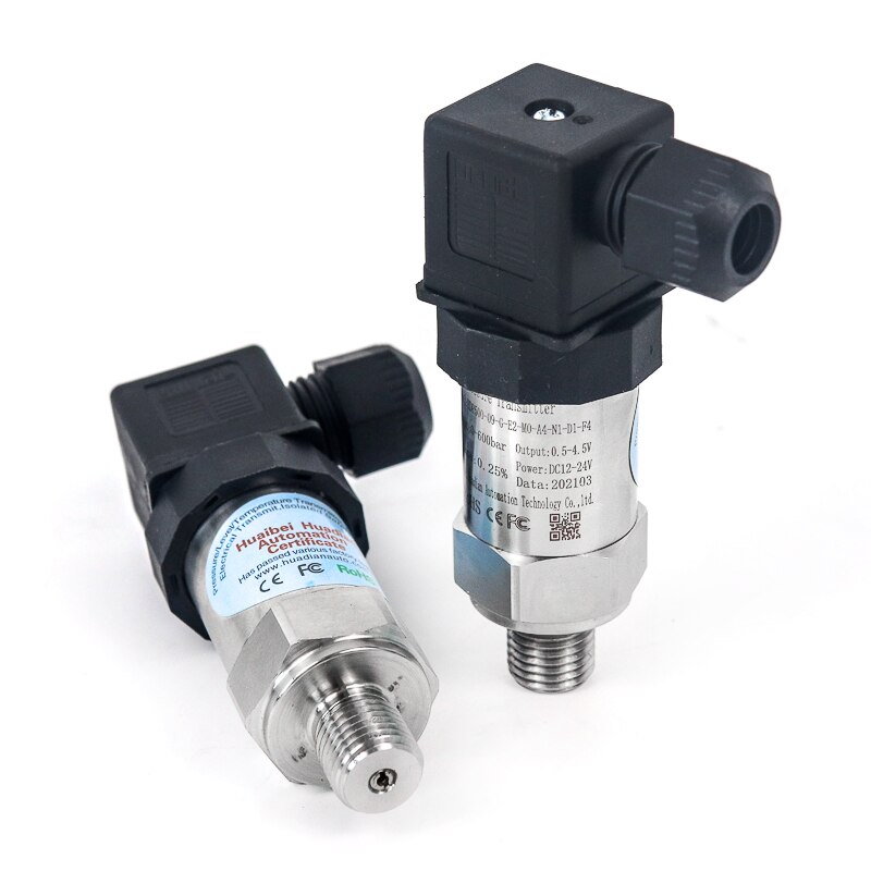 Transmisor de presión de vacío de aceite hidráulico de dos cables, 0,5-4,5 V, 0-300bar