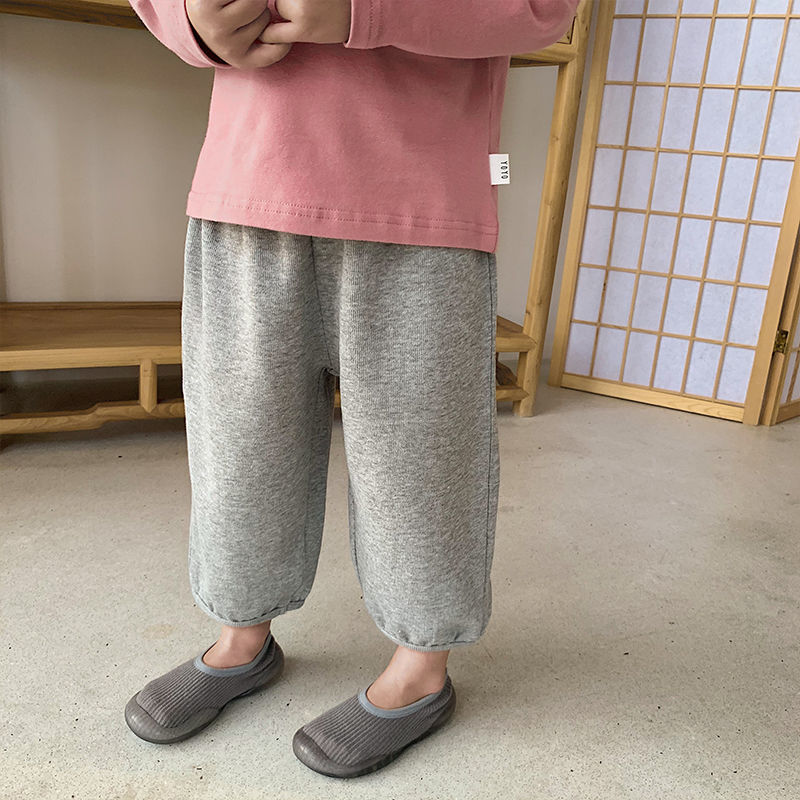 Girls ' Broek Lente En Herfst Mode All-Wedstrijd Losse Kinderen Leisure Koreaanse Versie P5719: 1 / 6T