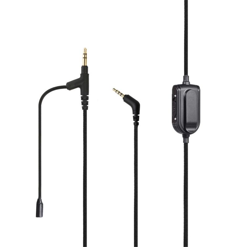 Voip Hoofdtelefoon Kabel Met Microfoon Voor Boompro Gaming Headset V-MODA Crossfade LP2 M-80 Audio-Lijn Met Mute
