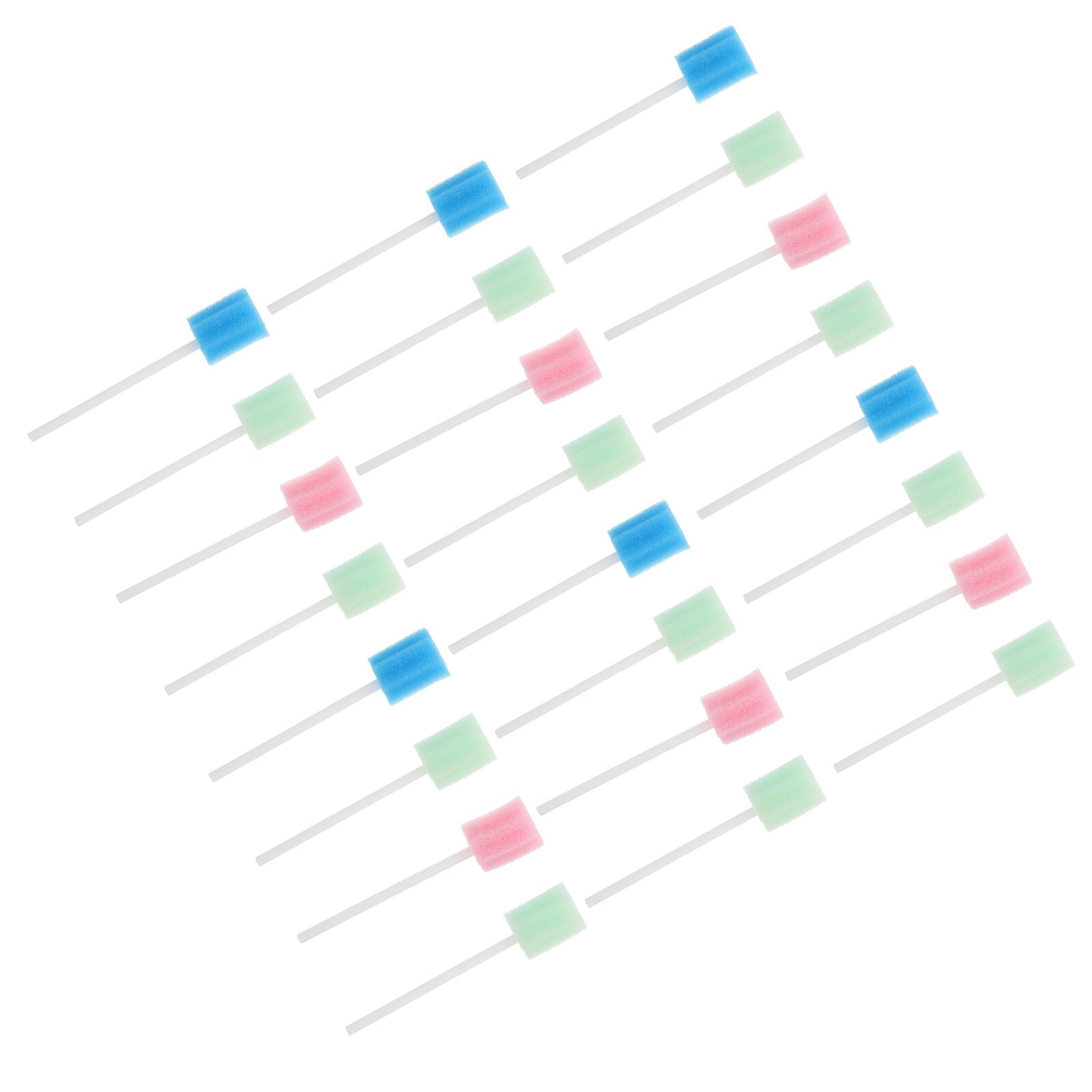 150pcs Disposable Sponge Swabs Oral Sponge Care Sticks Teeth Brushing Sticks