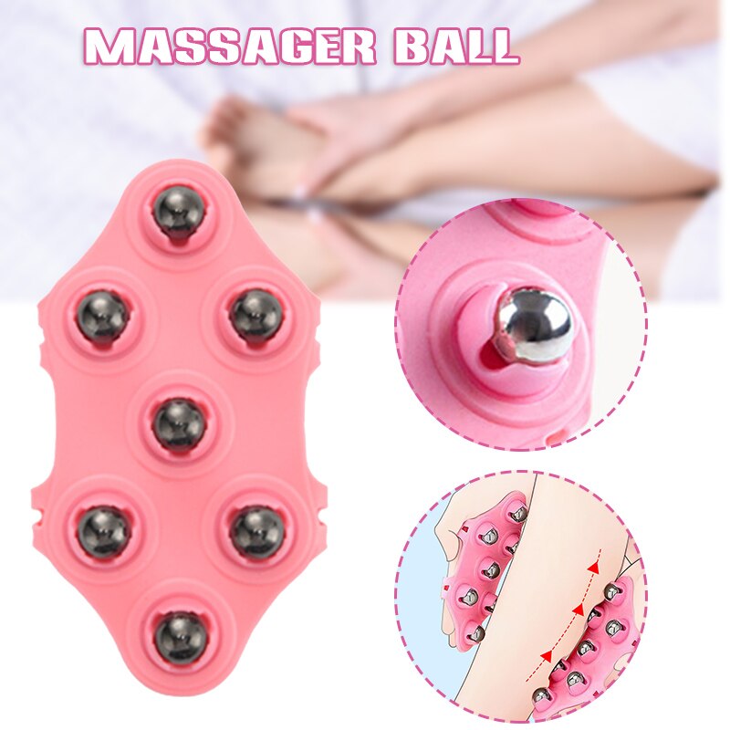 Hand Held Massager Tools Roller Ball Massager Full Body Massage Tool for Muscle Neck Joint PR