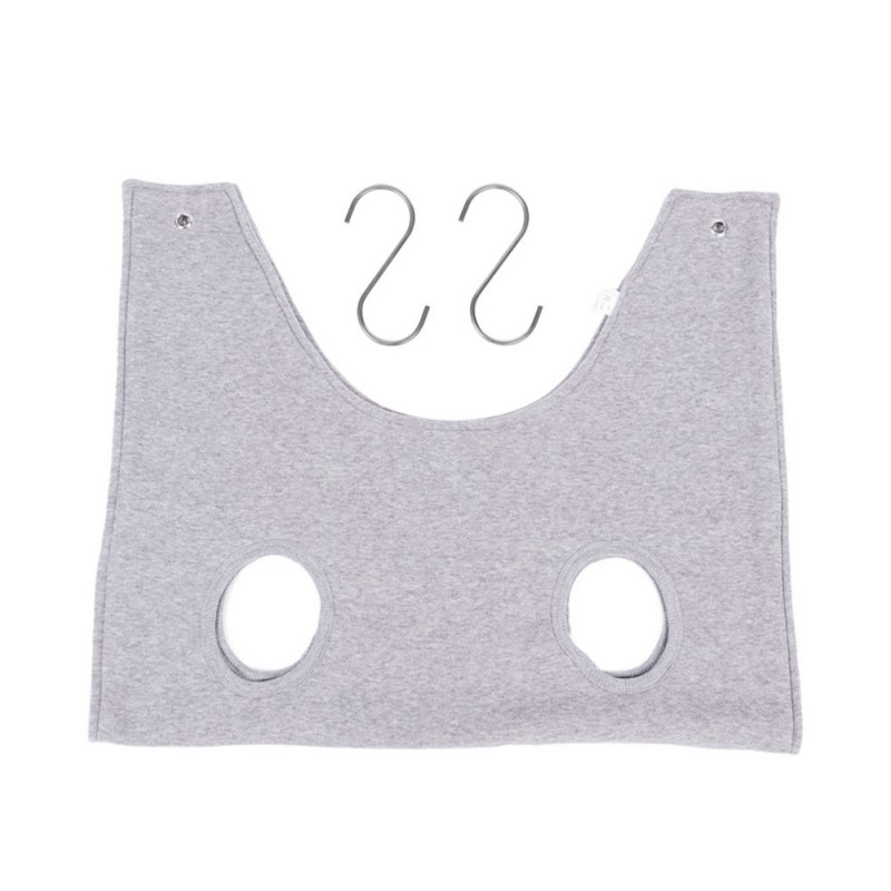 Dog Hammock Helper Dog Cat Grooming And Nail Trimming Pet Grooming Hammock Restraint Bag For Dogs Bathing Trimming Nail: Light Grey / S