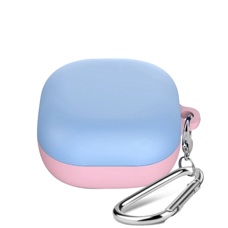 Funda de silicona para Samsung Galaxy Buds, estuche de dos colores para auriculares Bluetooth en vivo, caja de carga, accesorios