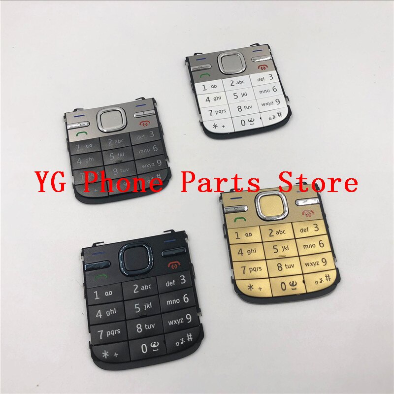 10 pz/lotto Tastiera Tastiera Bottoni per Nokia C5-00 C5 00