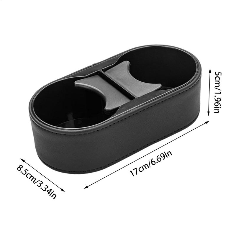 Bil drikkeholder dobbel kjøretøy koppholder bil fast drikkebrakett konsollorganisator for tur offroad camping