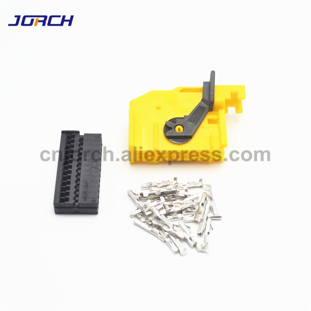 5 Set 26 Way Pin ECU Automotive Connector Plug 185879-1 Auto Wiring Harness Connectors