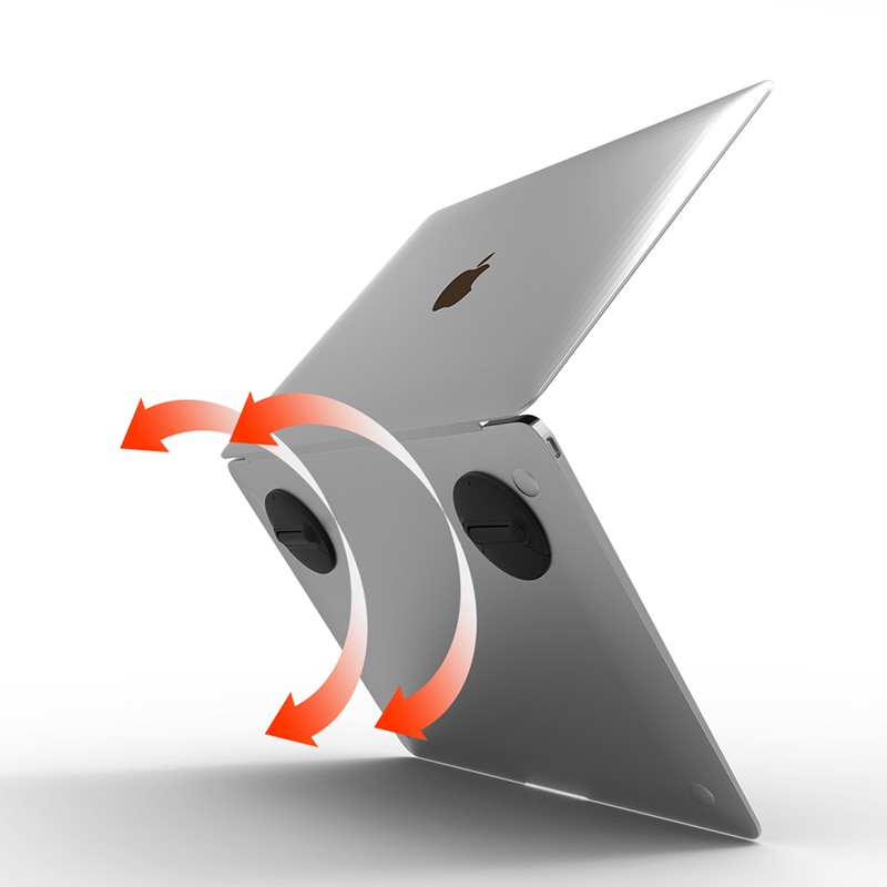 Sincetop bærbar køling bærbar stativ tilbehør holder pc support 10-17 tommer notesbog til macbook pro 13 latop stativholder