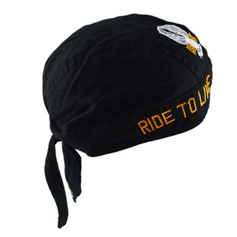 Unisex motorcykel biker kraniet cap beanie hip hop dans sommerfugl print bandana hat hjelm liner hoved wrap justeret pirat tørklæde: J