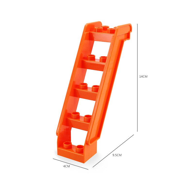 Grande Formato Blocchi di Costruzione Altalena Dinosauri Figure di Animali Accessori Giocattoli Per I Bambini Compatibile Città Duploingly Mattoni Giocattolo Regalo: 1Pcs Block 11