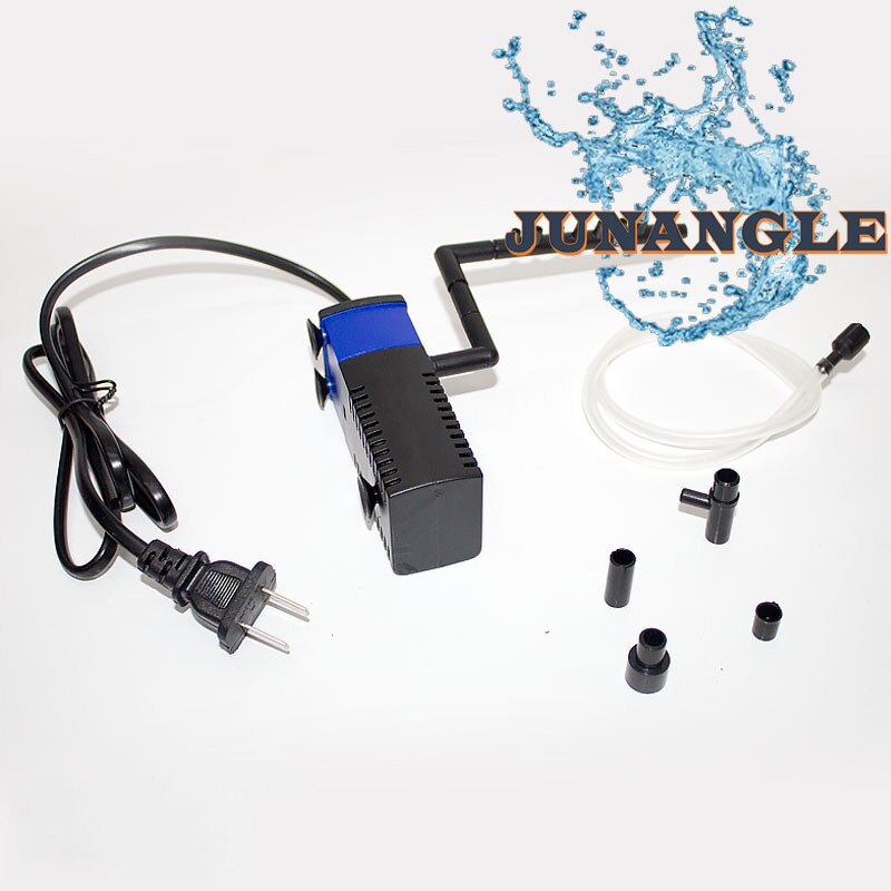 Akvarium vattenfall filter akvarium tre i en syrefiltreringspump akvarium filter filter skimmer akvarium dekoration