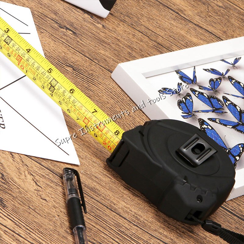 Wysoka precyzja 10 metr feng shui taśma linijka Lu zakaz taśma linijka Feng Shui władca drewna linijka podwójnie z jednostronnym nadrukiem