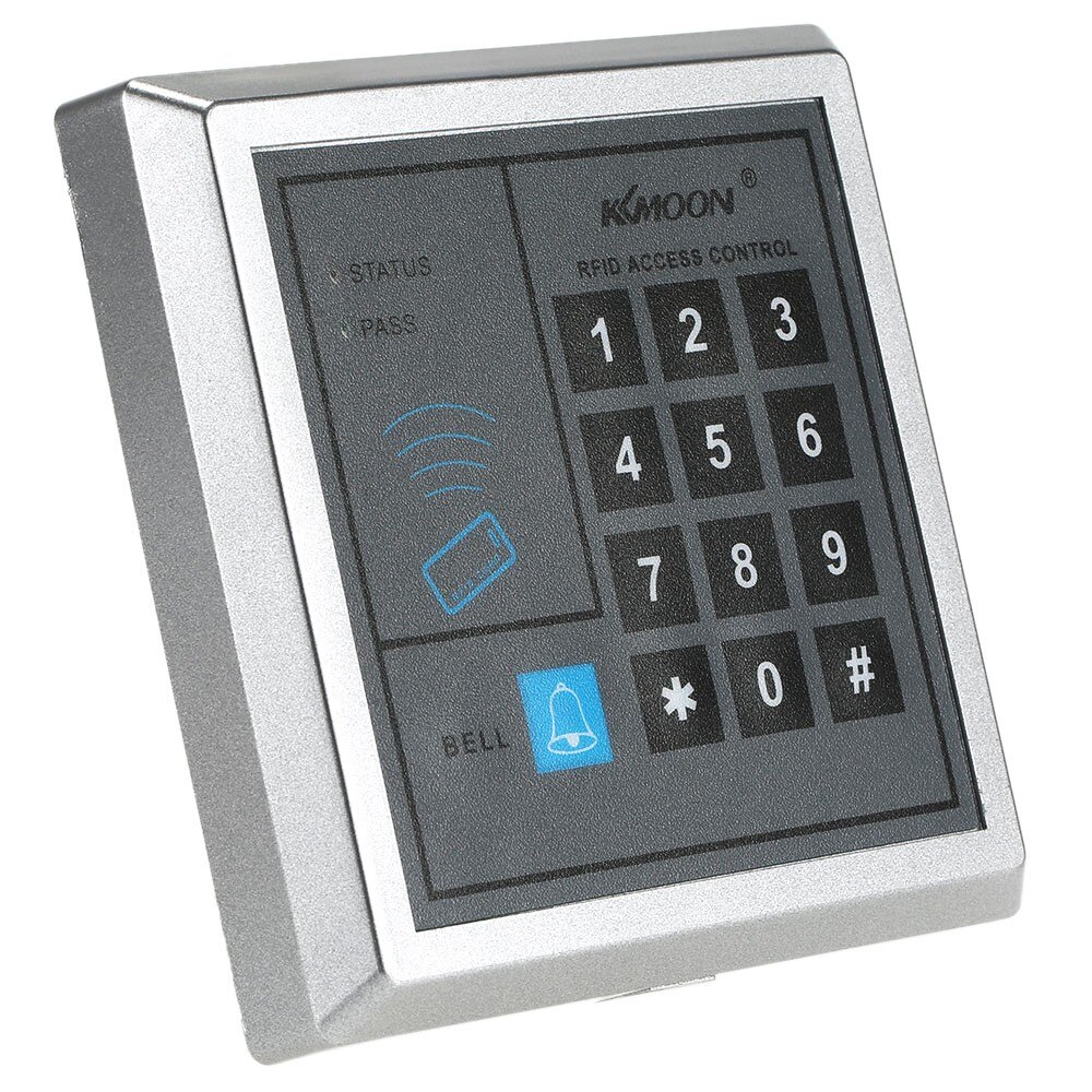 (1 set )Free For Home Security RFID Proximity Entry Door Lock Access Control System With 10pcs RFID Keys Key fob