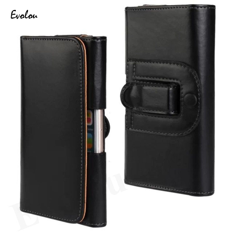 Skórzana torba telefon dla Samsung Galaxy A91 A81 A71 5G A51 A41 A31 A21 A11 A01 A21S etui etui na pasek zaczep na pasek odwróć pokrywa