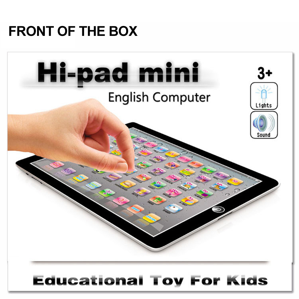 English Ipad Learning Child Machine KidsToys Laptop Mini Touch Infant Computer Children Tablet Educational Training Notebook