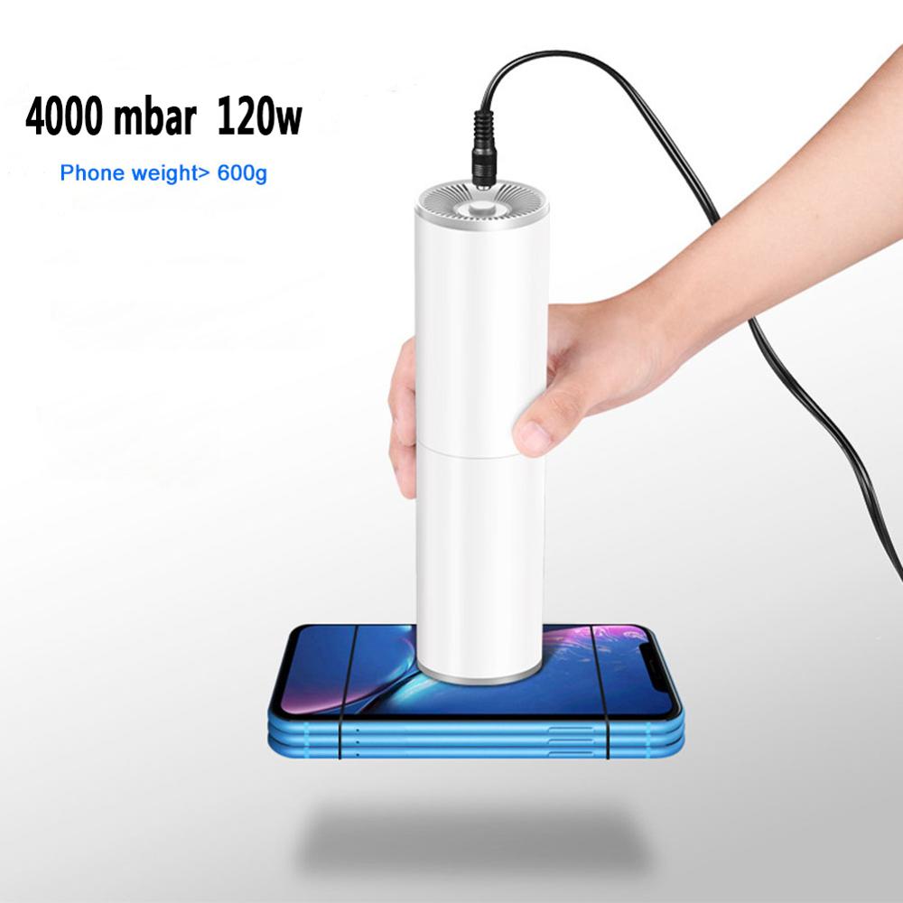 120W Car Mini Vacuum Cleaner 4000mbar Powerful Handheld Auto Vacuum Cleaner High Suction Portable 12v Car Vacuum For Wet And Dry