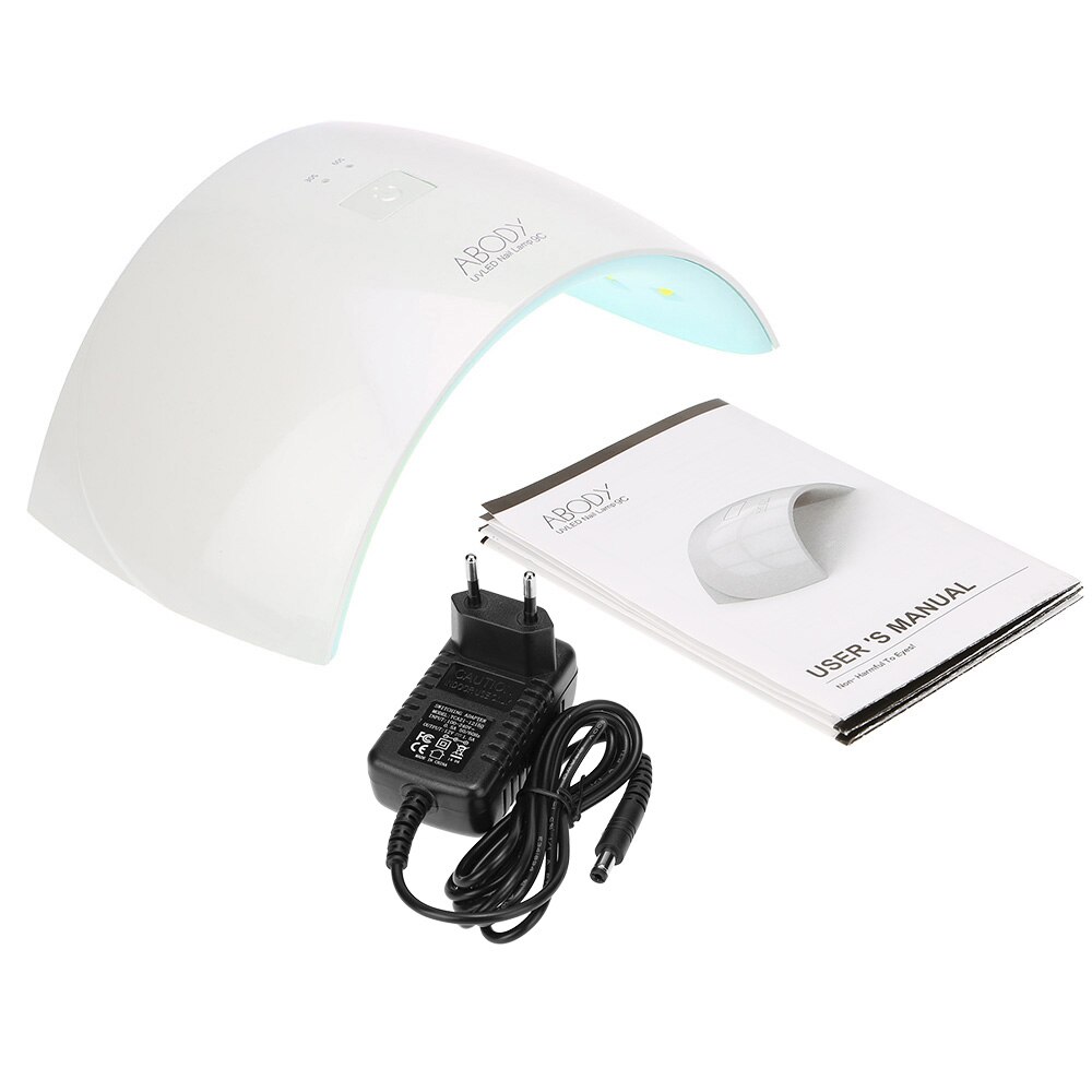 Abody SUN9C LED lampe UV Gel pour ongles sèche ongle ongle l & ongle Gel durcissement lumière blanche Art des ongles peinture Salon outil 24W US/EU Plug: Blue EU Plug