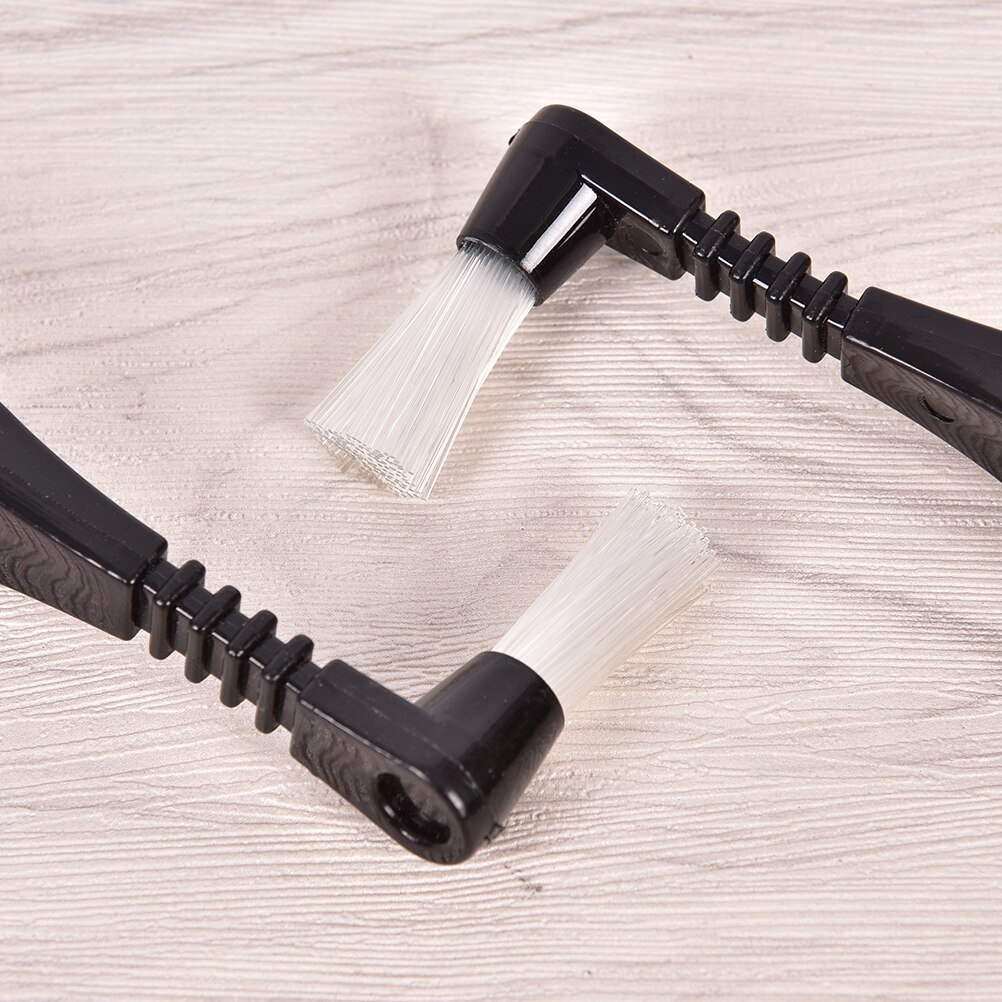 22cm Handle Natural Bristles Dusting Espresso Brush Coffee Grinder Machine Cleaning Brush For Barista