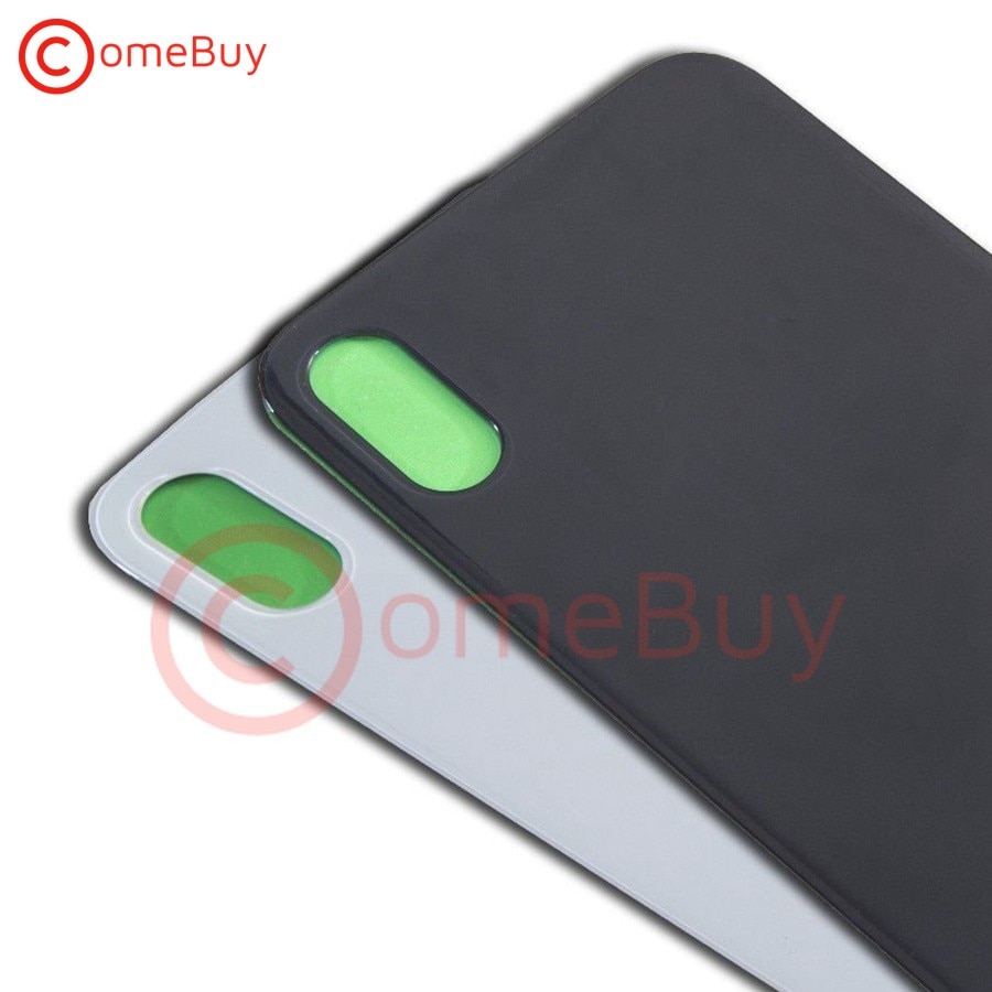 Capa traseira para iphone x, capa de vidro para celulares apple iphone x armação de lente da câmera,