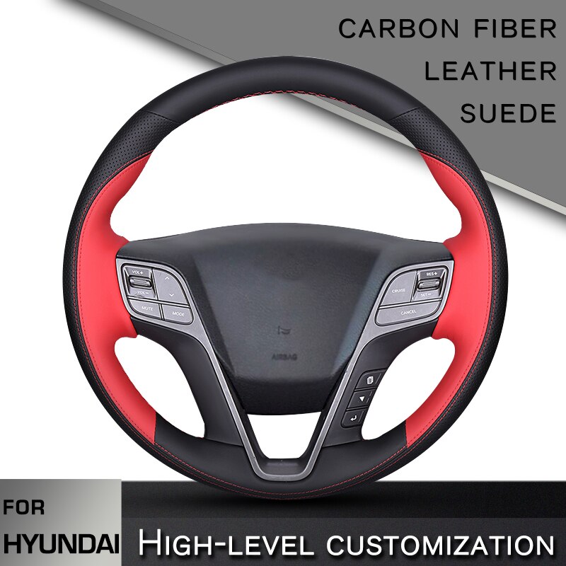 Custom Auto Stuurhoes Voor Hyundai Ix45 Santa Fe Interieur