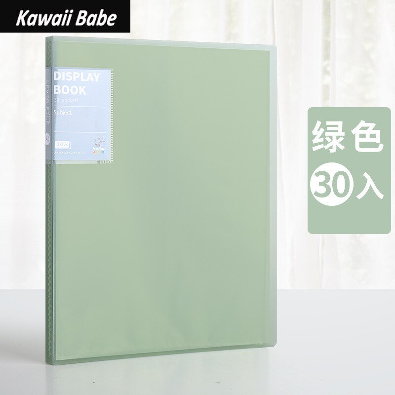 Desk Organizer File Folder 30 40 60 80 Pages A4 Size Piano Music Sheet Document Folder Storage Organizer School Office Supplies: 30pages green