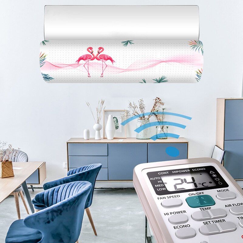 Air Conditioner Wind Deflector Baffle Wind Shield Adjustable Air Guide Cover For home office airco Deflector Cover Wind Baffle
