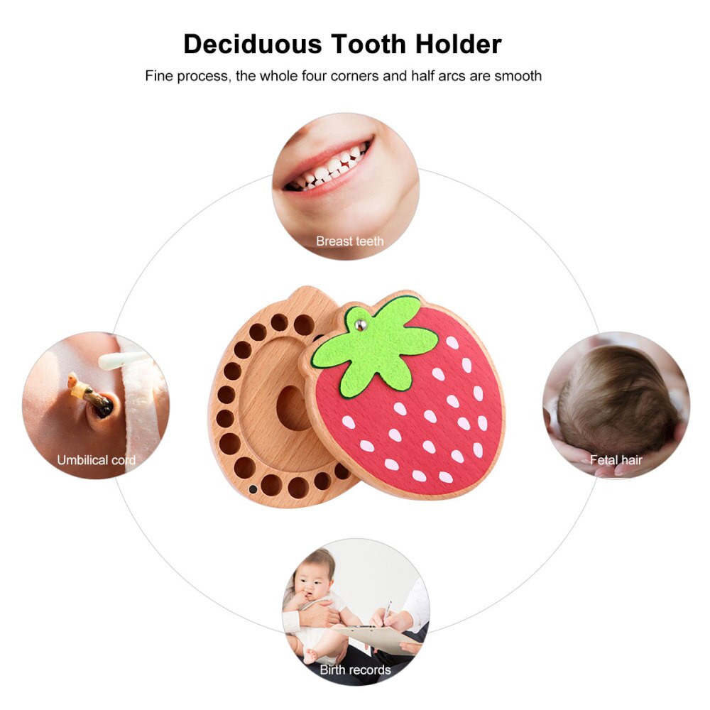 1Pc Deciduous Tooth Holder Baby Tooth Holder Deciduous Tooth Box Baby Teeth Storage Box for Tooth Baby Storing