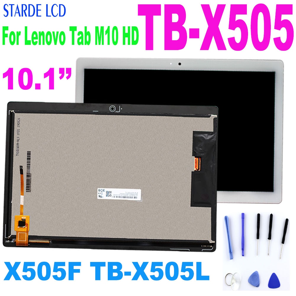 オリジナル10.1インチレノボタブM10 hd TB-X505 X505F TB-X505L X505 TB-X505X lcdディスプレイタッチスクリーンデジタイザ国会