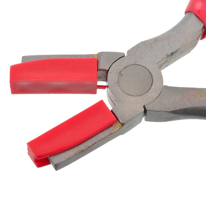 1pc kunststofbekken tangen tandloze platbektang platte bek platbektang 13.5cm(5-3/8 ")