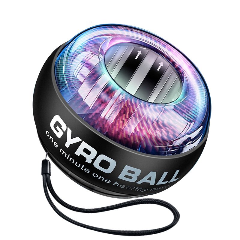 LED Gyroscopic Powerball Wrist Power Arm Hand Grip Muscle Force Trainer Home Gym Fitness Equipment Gyroscope Spinner Balls